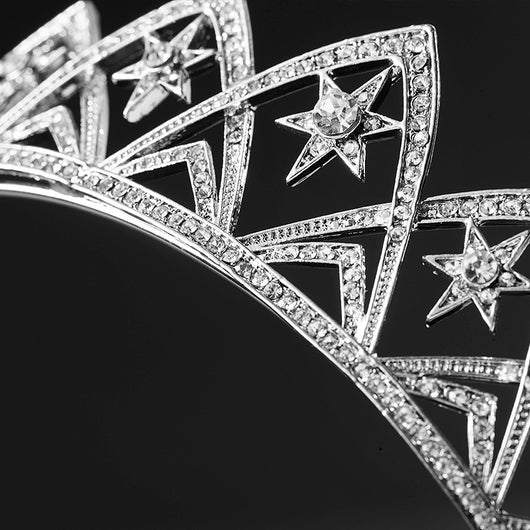 Diadema Corona Nupcial XINGX de Estilo Europeo para Boda - Image 10