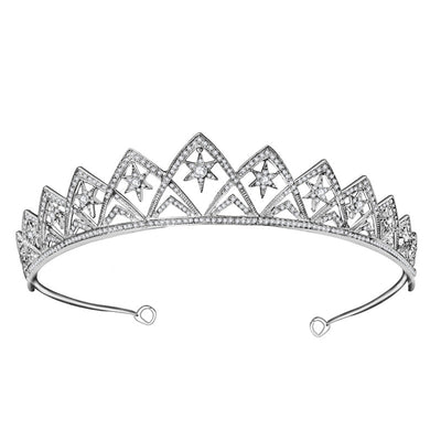 Diadema Corona Nupcial XINGX de Estilo Europeo para Boda - Image 11