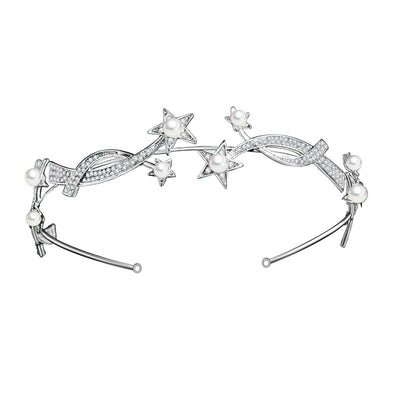 Diadema Corona Nupcial Princesa XINGX para Novia - Image 14