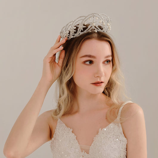 Tocado Nupcial Lujo Socialité - Accesorios para el Cabello Elegantes - Image 10