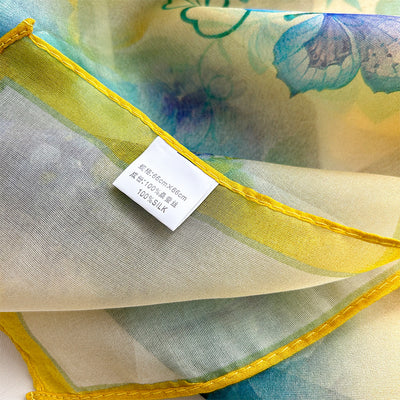 Pañuelo de Seda Chiffon Elegante y Versátil para Mujer - Image 8
