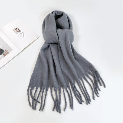 Bufanda de Pelaje Haima para Mujer - Elegancia Versátil de Alto Nivel - Image 41