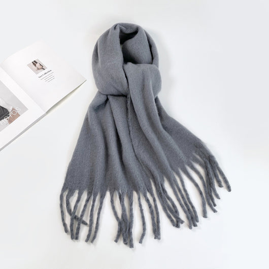 Bufanda de Pelaje Haima para Mujer - Elegancia Versátil de Alto Nivel - Image 41