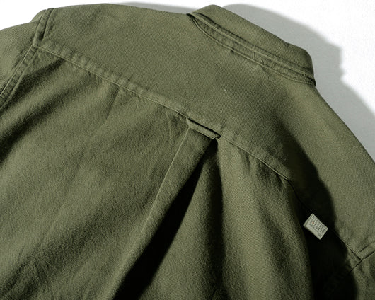 Camisa Suelta Hombre Retro Gruesa con Bolsillos - Tendencia Oversize - Image 15