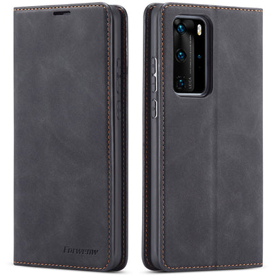 Funda Tipo Flip con Ranuras para Tarjetas - Carcasa Protectora para P40Pro - Image 2