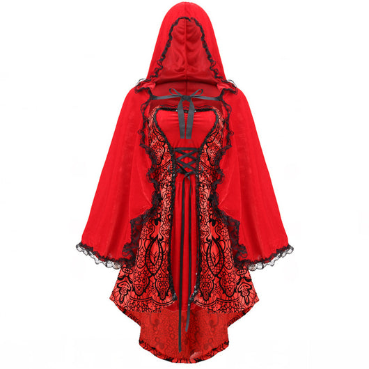 Capa Jacquard Caperucita Roja - Disfraz Clásico Infantil - Image 8