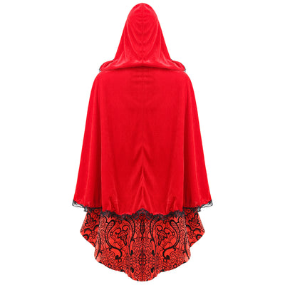 Capa Jacquard Caperucita Roja - Disfraz Clásico Infantil - Image 10