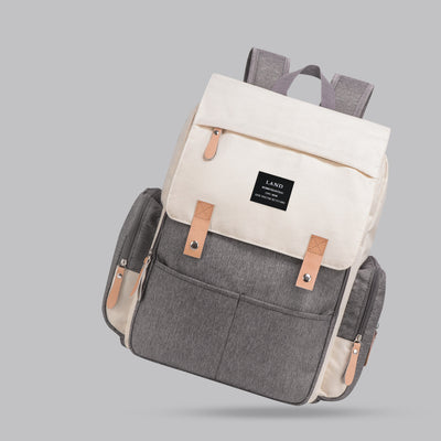 Mochila Bolsa Pañalera Impermeable de Gran Capacidad Multifunción para Papás