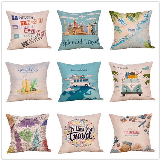 Fundas de Almohada Temática Playa Verano - Image 17