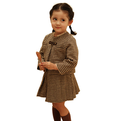 Conjunto Clásico Francés para Niñas - Traje Elegante de Dos Piezas - Image 12