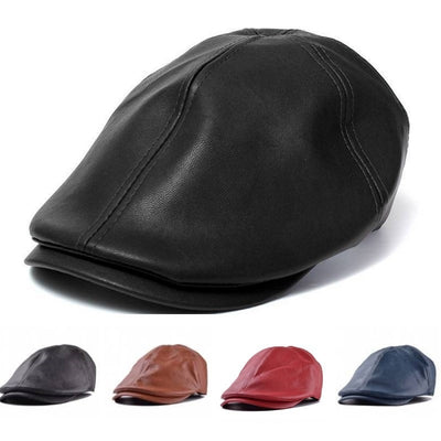 Gorra de Cuero Vintage Estilo Británico Unisex - Image 10