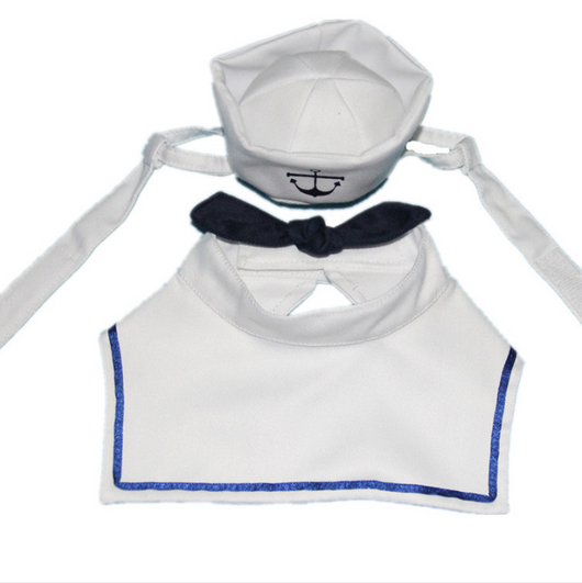 Traje Marinero para Mascotas - Disfraz Naval Elegante - Image 3
