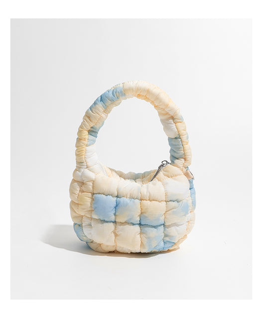 Bolso Nube Acolchado con Pliegues - Cartera de Nylon Puff - Image 20
