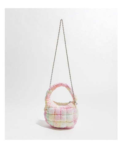Bolso Nube Acolchado con Pliegues - Cartera de Nylon Puff - Image 21