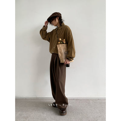 Camisa Suelta a Rayas Vintage Otoño - Image 11