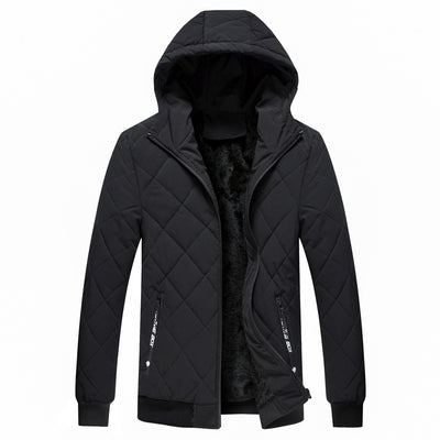 Chaqueta Térmica de Algodón con Capucha para Hombre - Image 8