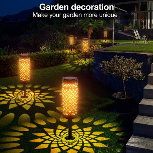 Lámparas Solares Decorativas para Jardín y Patio - Diseño Metálico Resistente al Agua - Image 14