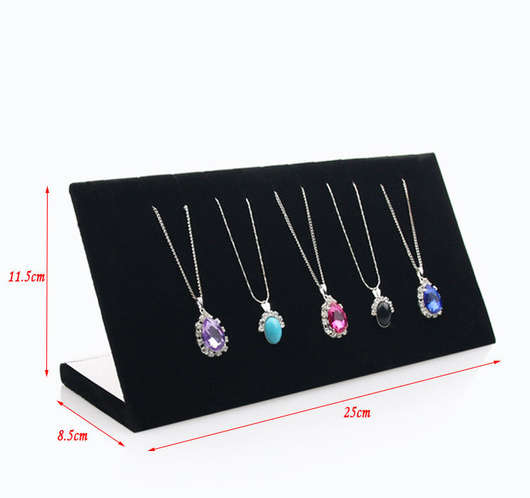 Exhibidor de Joyas en L con Terciopelo Premium - Image 4