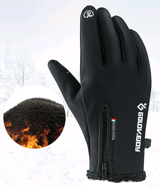 Guantes Moto Invierno Forrados Térmicos Impermeables Pantalla Táctil Agarre Antideslizante