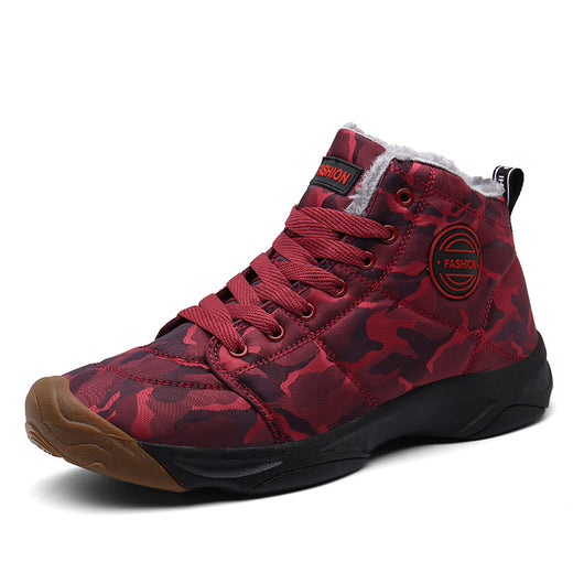 Zapatillas Altas de Algodón