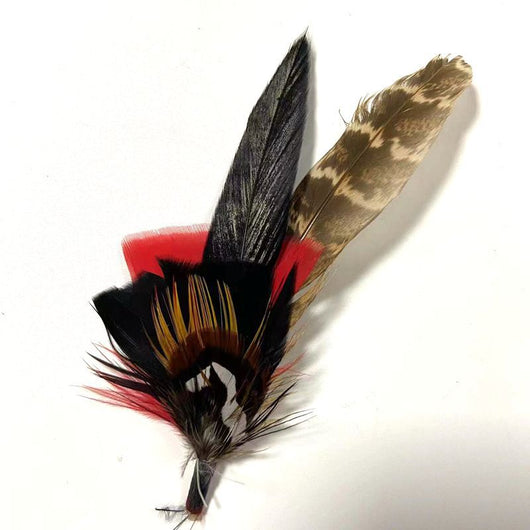 Broche de Plumas para Sombrero - Accesorio Floral Elegante - Image 8
