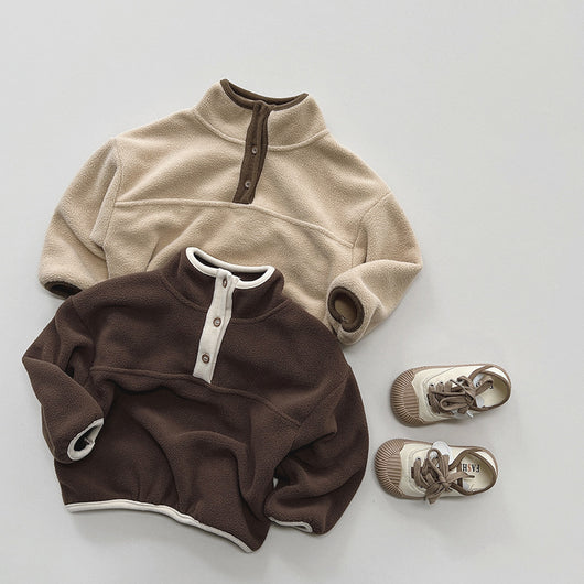 Polera Cálida Estilo Mori Coreano para Niños - Image 7