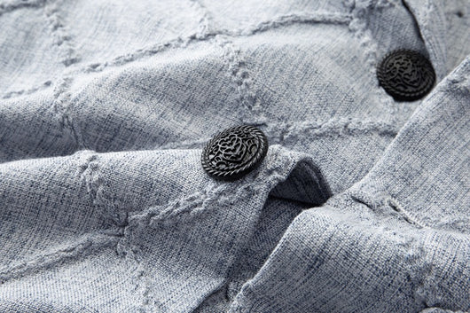 Conjunto de Traje Ejecutivo de Dos Piezas con Cuello Jacquard - Image 16
