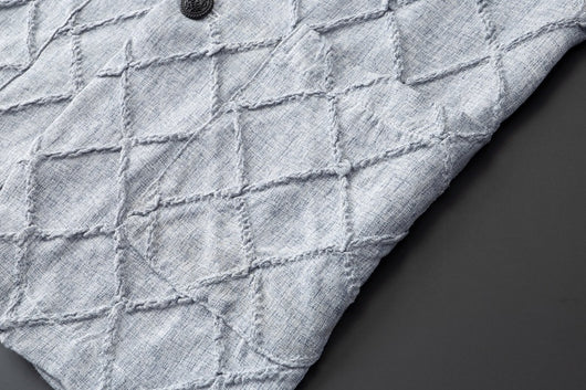 Conjunto de Traje Ejecutivo de Dos Piezas con Cuello Jacquard - Image 19