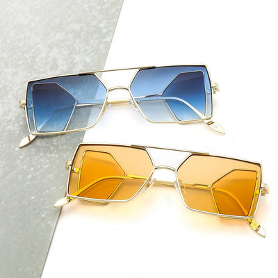 Gafas de Sol Cuadradas Unisex con Protección Lateral y Lentes Bloqueantes - Image 16