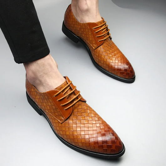 Zapatos Formales de Cuero para Hombre - Diseño Clásico y Elegante - Image 11
