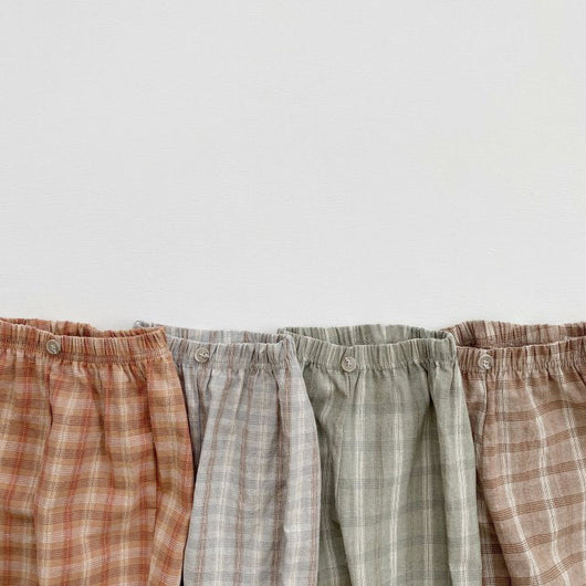 Pantalones Cuadros Coreanos para Bebés - Diseño Trendy - Image 13