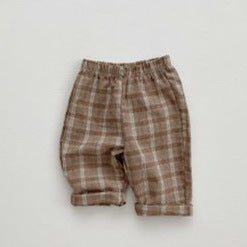 Pantalones Cuadros Coreanos para Bebés - Diseño Trendy - Image 15