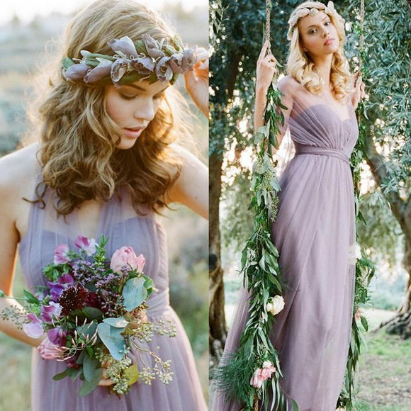 Vestido Maxi Elegante sin Mangas para Bodas