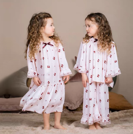 Conjunto de Dos Piezas Homewear para Niña con Manga Larga