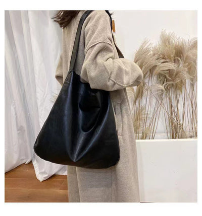 Bolsa Tote Universitaria PU - Bolso de Hombro Espacioso para Estudiantes - Image 7