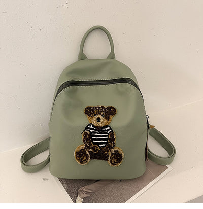Mochila de Cuero PU de Gran Capacidad para Mujer - Image 8