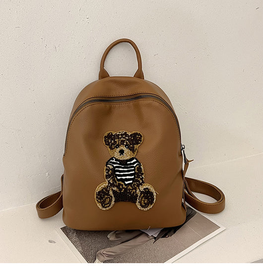 Mochila de Cuero PU de Gran Capacidad para Mujer - Image 12