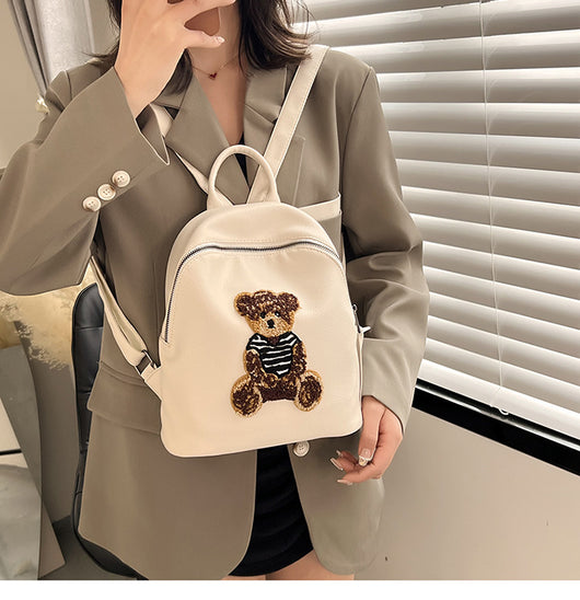 Mochila de Cuero PU de Gran Capacidad para Mujer - Image 17