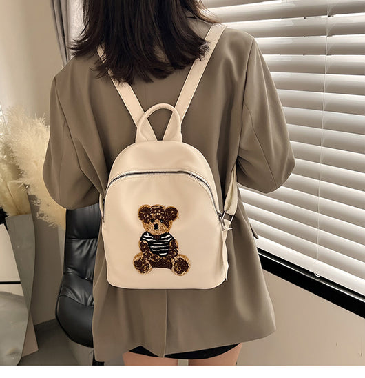Mochila de Cuero PU de Gran Capacidad para Mujer - Image 18