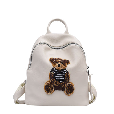 Mochila de Cuero PU de Gran Capacidad para Mujer - Image 19