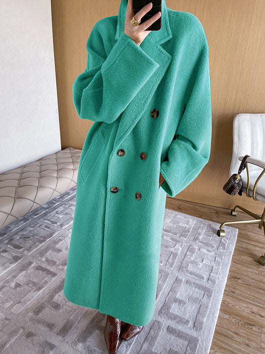 Abrigo de Lana Camello y Oveja Suli para Mujer - Image 25