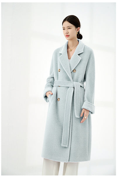 Abrigo de Lana Camello y Oveja Suli para Mujer - Image 26