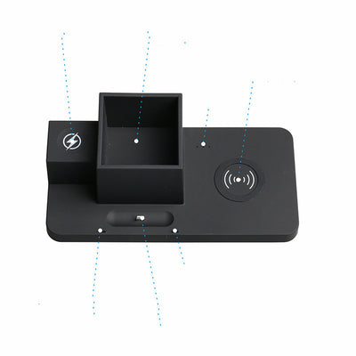 Cargador Inalámbrico 3 en 1 para Teléfono, Auriculares y Reloj - Image 8
