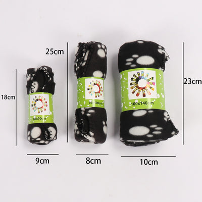 Manta Térmica Reversible para Perros y Gatos - Colchoneta Acogedora con Diseño de Patitas - Image 7