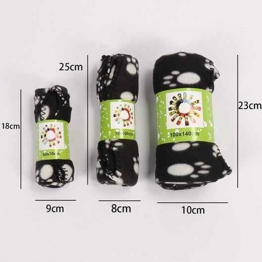 Manta Térmica Reversible para Perros y Gatos - Colchoneta Acogedora con Diseño de Patitas - Image 7