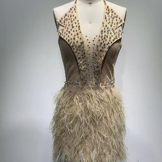 Vestido de Fiesta con Lentejuelas y Borlas Elegante para Mujer - Image 8