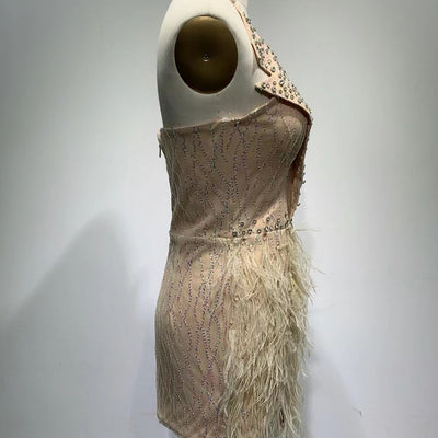 Vestido de Fiesta con Lentejuelas y Borlas Elegante para Mujer - Image 9