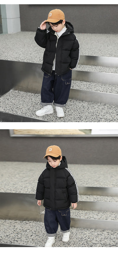 Abrigo Infantil de Algodón Reforzado para Otoño e Invierno - Image 16