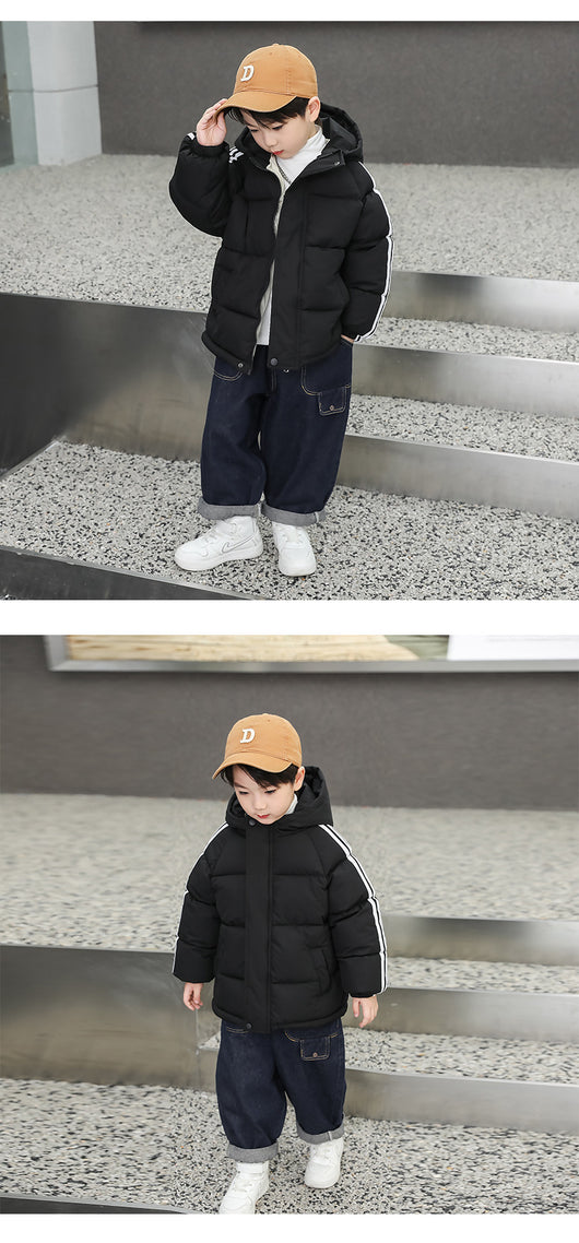 Abrigo Infantil de Algodón Reforzado para Otoño e Invierno - Image 16