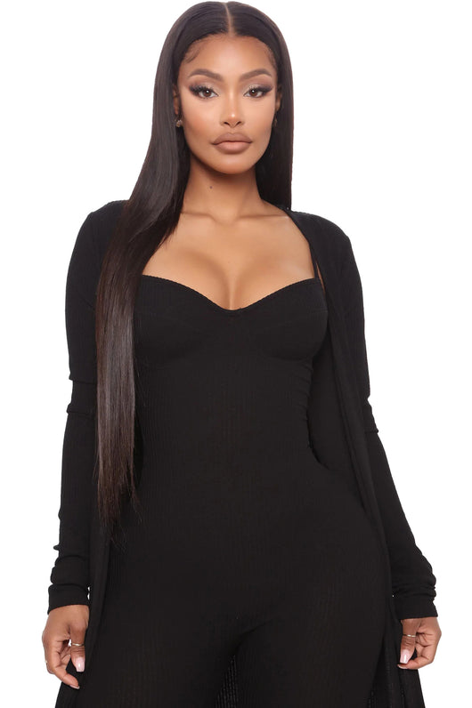 Jumpsuit Casual Mujer con Chaqueta Larga de Manga Larga - Image 10